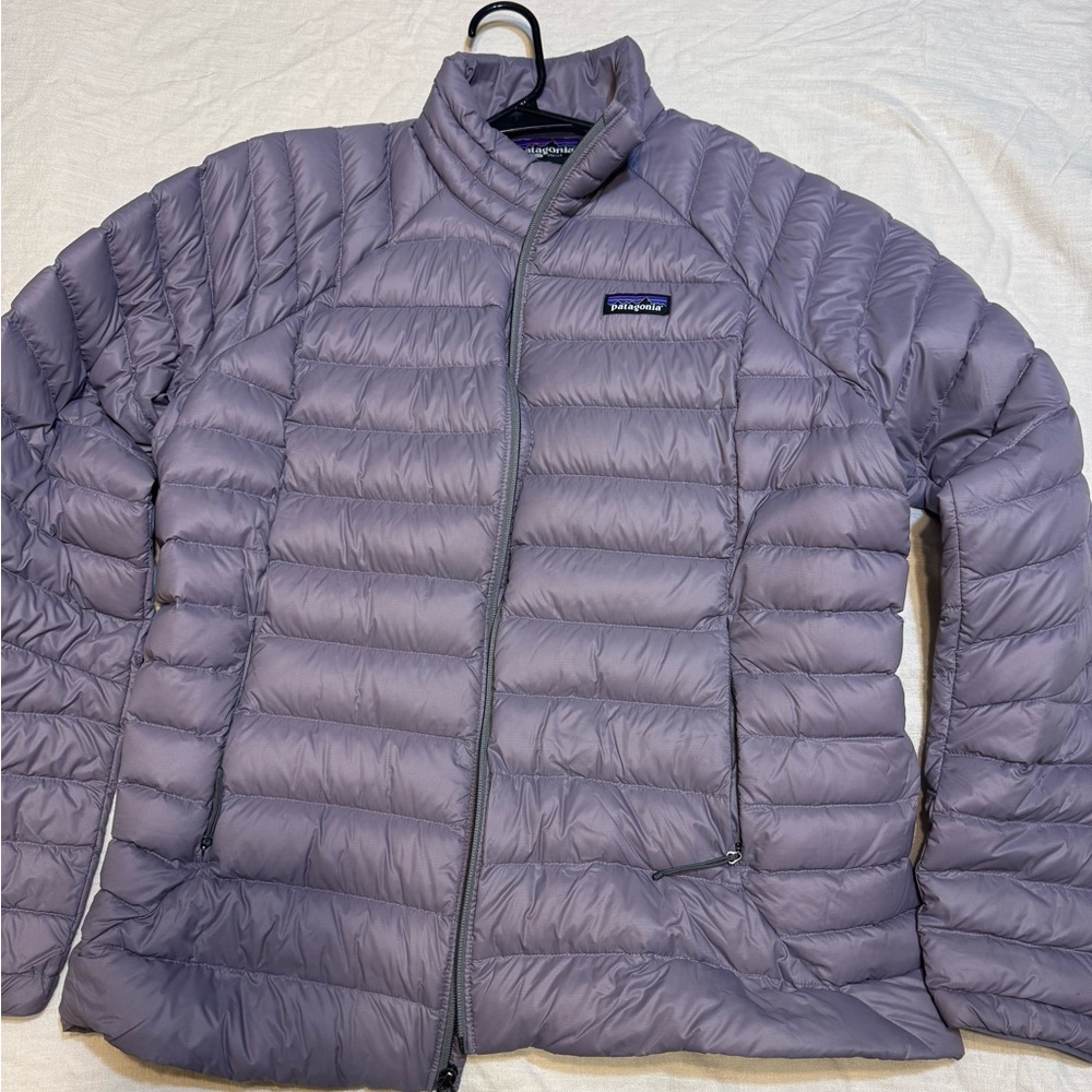 Patagonia Gray Puffer Jacket Lightweight Insulation